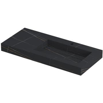 INK Pitch Wastafel Keramische Slab Rechts met Drain en Front, Ophalen of Verzenden, Nieuw