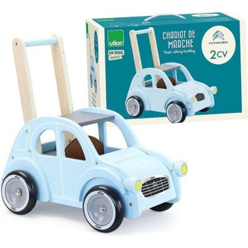 Vilac houten loopwagen Citroën 2CV  van €90,99 voor €81,89, Ophalen of Verzenden, Nieuw