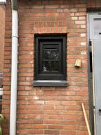 Zwarte kunststof kozijnen uit voorraad!, Kunststof, Raamkozijn, Nieuw, Ophalen of Verzenden