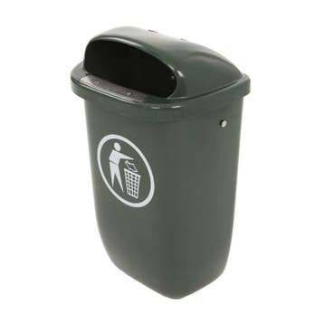 Kunststof buitenafvalbak DIN PK 50 liter groen, 40 liter of meer, Ophalen of Verzenden, Nieuw, Kunststof