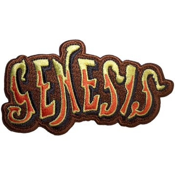 Genesis - Classic Logo Cut-Out Orange Patch off. merchandise, Ophalen of Verzenden, Nieuw, Kleding