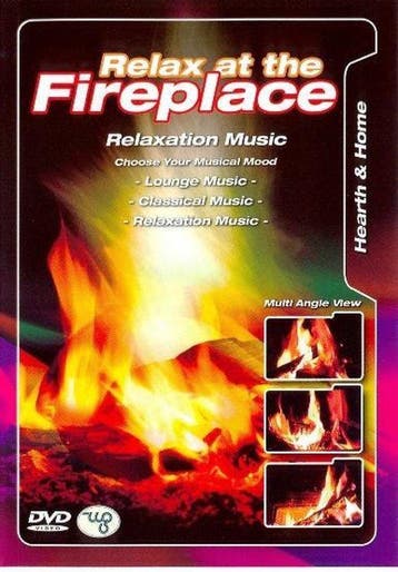 Relax at the fireplace (dvd tweedehands film), Ophalen of Verzenden, Zo goed als nieuw