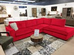 Hoekbank Follega - hoekbanken - Rood, Nieuw, 150 cm of meer, Stof, 250 tot 300 cm