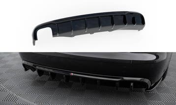 Achter Diffuser Audi A4 B8 07-11 Maxton Glans zwart, Ophalen of Verzenden, Nieuw