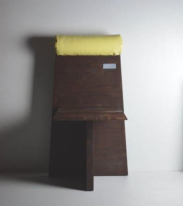 Studio Greca - Stoel - C26 Camber - Hout, Fluweel - 25, Antiek en Kunst
