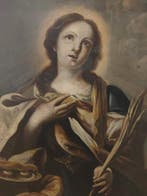 Italiaanse school (XVII) - Santa Lucía, Antiek en Kunst