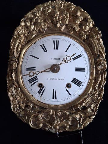 Klok - Belle horloge comtoise ancienne signée “SIBILLAT à