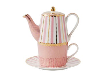 Maxwell and Williams Tea for One set – Regency (Roze), Verzenden, Overige typen, Nieuw, Overige stijlen