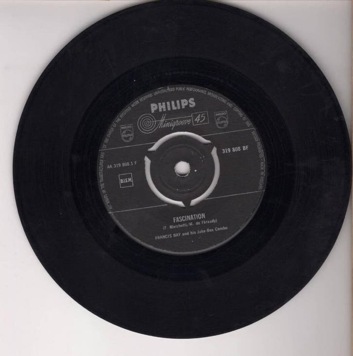 Francis Bay – Fascination / Rio Rita (1-7-Vinyl-Single), Cd's en Dvd's, Vinyl Singles, Ophalen of Verzenden