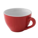 GGM Gastro | (6 stuks) Colors - Cappuccinokop - 180ml - Rood, Verzenden, Nieuw, Effen, Kop(pen) en/of Schotel(s)