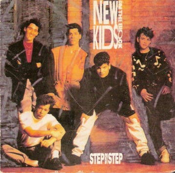 3 inch cds - New Kids On The Block - Step By Step, Verzenden, Zo goed als nieuw, Pop