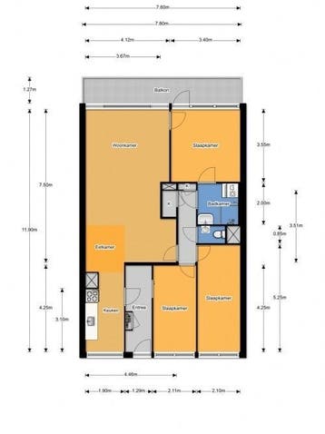 Te Huur 4 Kamer Appartement Belvédèrebos In Zoetermeer, Direct bij eigenaar, Zoetermeer, Appartement, Zuid-Holland