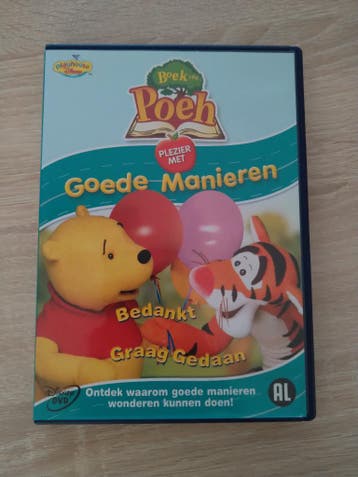 DVD - Het Boek van Poeh - Plezier Met Goede Manieren, Gebruikt, Verzenden, Alle leeftijden, Overige soorten