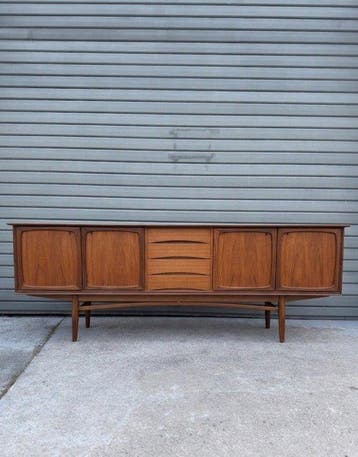 Gustav Bahus - Adolf Relling, Rolf Rastad - Dressoir - Teak