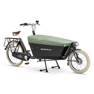 Clarijs Dekzeil Bakfiets Kort Olijf, Verzenden, Nieuw