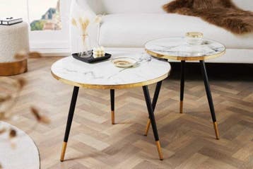 industrieele bijzettafel CONCIERGE 45 cm salontafel met, Huis en Inrichting, Tafels | Sidetables, Ophalen of Verzenden, Nieuw