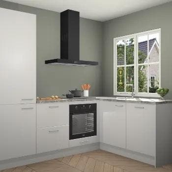 Zijdegrijze keuken Linz 114883, Verzenden, Nieuw