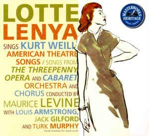 cd digi - Lotte Lenya - Lotte Lenya Sings Kurt Weill (Ame..., Verzenden, Zo goed als nieuw