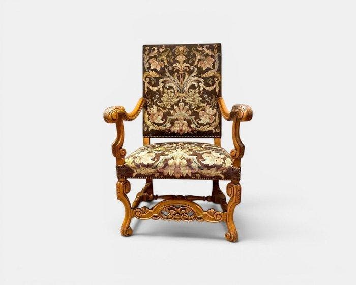 Stoel - Neo-renaissance - Eik, Antiek en Kunst, Curiosa en Brocante