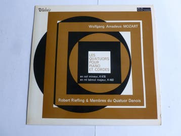 Mozart - Les Quatuors pour piano et cordes / Robert Riefling, Ophalen of Verzenden, Zo goed als nieuw