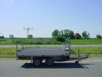 Fripaan ZTK20 elektrische afm. 305x160cm 2000kg, Ophalen, Gebruikt
