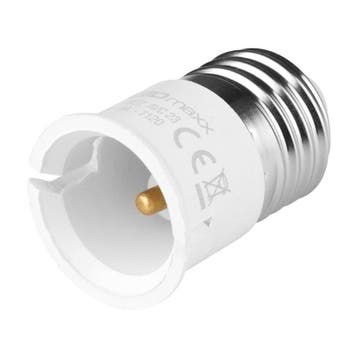 Adapter E27 naar B22 / B22d / Ba22d Fitting, Ophalen of Verzenden, Nieuw
