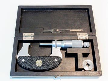 Keilpart - Suhl micrometer . DDR - Werktuig (3)
