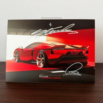 Ferrari 849 Testarossa Spider - Official Fan Card - Leclerc, Nieuw