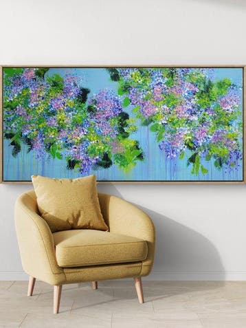 Laura Capellini Art - LES FLEURS#92-NO RESERVE , XXL