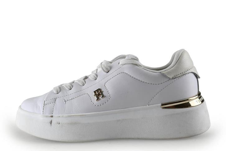 Tommy Hilfiger Sneakers in maat 37 Wit, Kleding | Dames, Schoenen, Wit, Zo goed als nieuw, Sneakers of Gympen, Verzenden