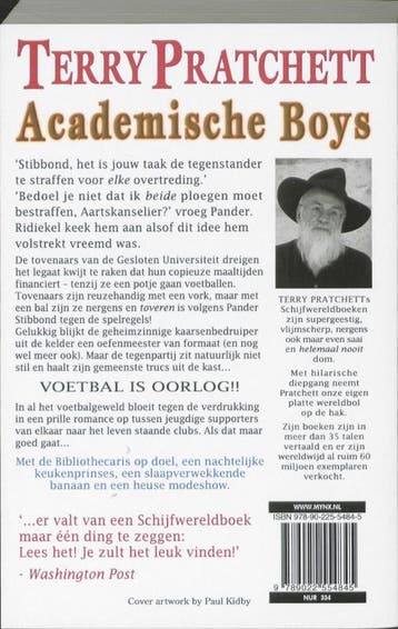 Academische Boys / Schijfwereld / 37 9789022554845, Verzenden, Zo goed als nieuw, Terry Pratchett