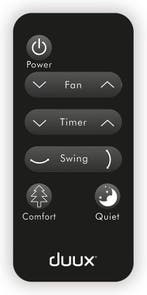 Afstandsbediening Duux Whisper DXCF03 en DXCF09, Ophalen of Verzenden, Nieuw, Origineel