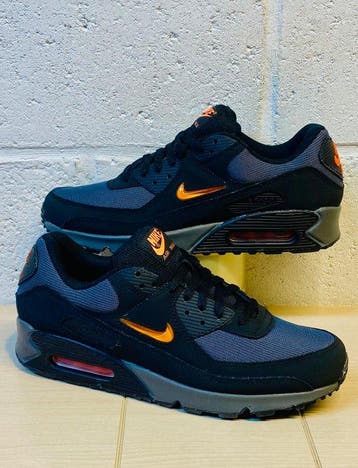 Nike - Am90 Jewel Black Orange P46 - Sneakers - Maat: EU 46, Nieuw