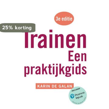 Trainen 9789043034005 Karin de Galan, Boeken, Verzenden, Zo goed als nieuw, Karin de Galan