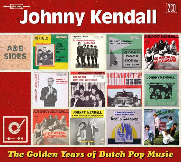 cd digi - Johnny Kendall - The Golden Years Of Dutch Pop..., Cd's en Dvd's, Cd's | Nederlandstalig, Zo goed als nieuw, Verzenden