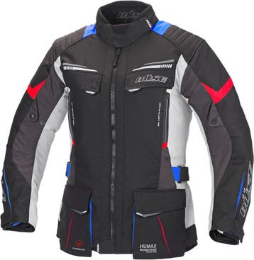 Büse Lago Pro Dames Lichtgrijs Blauw Rood Textiel Jas, Motoren, Kleding | Motorkleding, Nieuw met kaartje, Jas | textiel, Verzenden