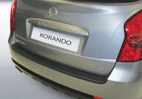 Achterbumper Beschermer | SsangYong Korando 2011- | ABS Kuns, Auto-onderdelen, Carrosserie en Plaatwerk, Nieuw, Ssangyong, Verzenden