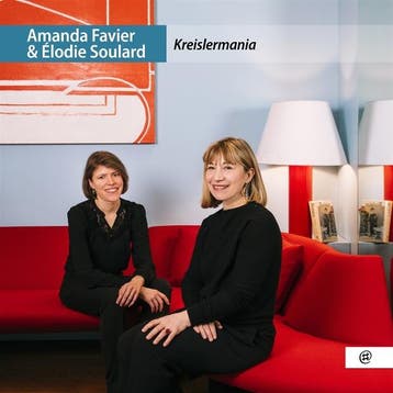 cd - amanda favier elodie soulard - KREISLERMANIA (nieuw), Verzenden, Zo goed als nieuw