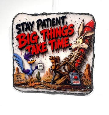 Van Apple - Stay Patient Big Things Take Time