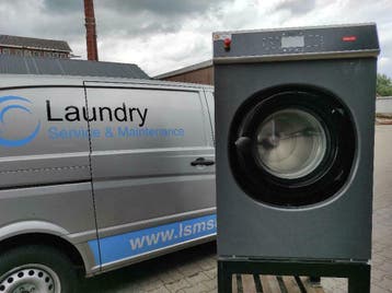 Lavamac AF105 industriële wasmachine, 10 kg of meer, Voorlader, Kort programma, 95 cm of meer
