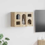 vidaXL Hangkast met plank Sonoma Eiken 60 x 20 x 40 cm, Huis en Inrichting, Kasten | Overige, Verzenden, Nieuw