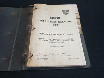 1955 DKW Schnelllaster Typ 3=6 onderdelenkatalogus Duits, Auto diversen, Handleidingen en Instructieboekjes, Verzenden