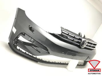 VW Touran 5T 5TA R-Line Voorbumper Bumper 6xPDC KLS Originee, Ophalen, Gebruikt, Volkswagen, Bumper