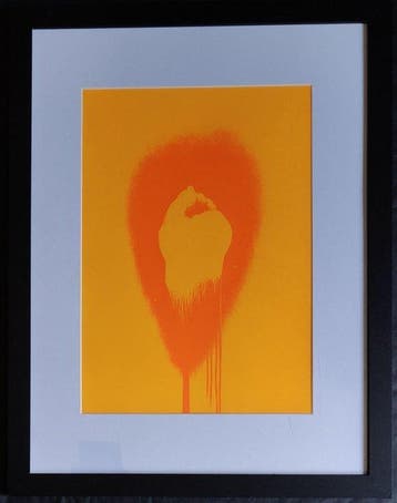Otto Piene (1928-2014) - Orange Yellow First