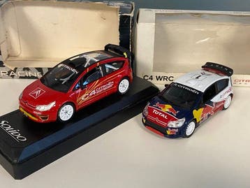 Norev + Solido 1:43 - Model raceauto (2) - Citroën C4 Rally, Nieuw