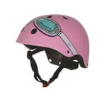 KiddiMoto Helm Motorbril Roze M (Kinderen, Kinderhelmen), Fietsen en Brommers, Fietsaccessoires | Fietshelmen, Ophalen of Verzenden