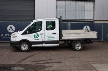 Veiling: Bestelwagen Ford Transit Diesel 125pk 2016, Gebruikt, Wit, Ford, BTW verrekenbaar
