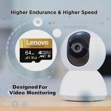 Lenovo Ultimate Pro Micro SDXC Kaart - 512GB, 4K UHD, V60, A, Verzenden, Nieuw