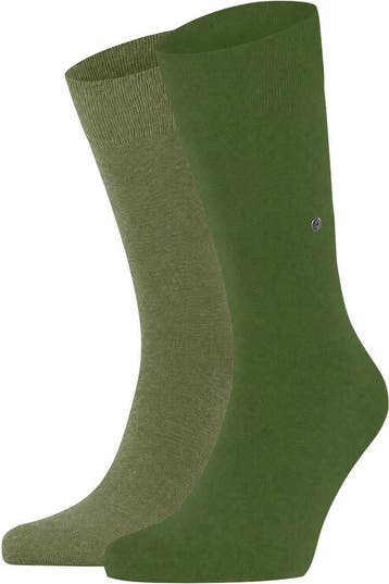 Burlington Everyday Uni 2-Pack Groen maat 40-46 Heren, Verzenden, Nieuw, Burlington