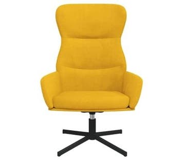 Fauteuil fluweel mosterdgeel | retourdeal 66% korting, Huis en Inrichting, Fauteuils, Minder dan 75 cm, Nieuw, Ophalen of Verzenden